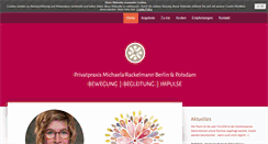 Desktop Screenshot of michaela-rackelmann.de
