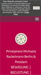 Mobile Screenshot of michaela-rackelmann.de